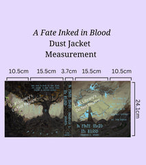 A Fate Inked in Blood Alternate Dust Jacket
