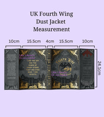 Fourth Wing and Iron Flame - UK Alternate Dust Jackets